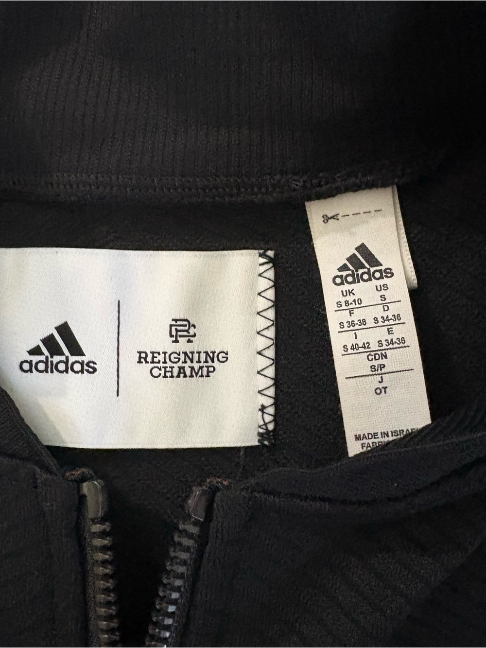 ADIDAS ATHLETICS X REIGNING CHAMP PRIMEKNIT TRACK JACKET - MEN'S S